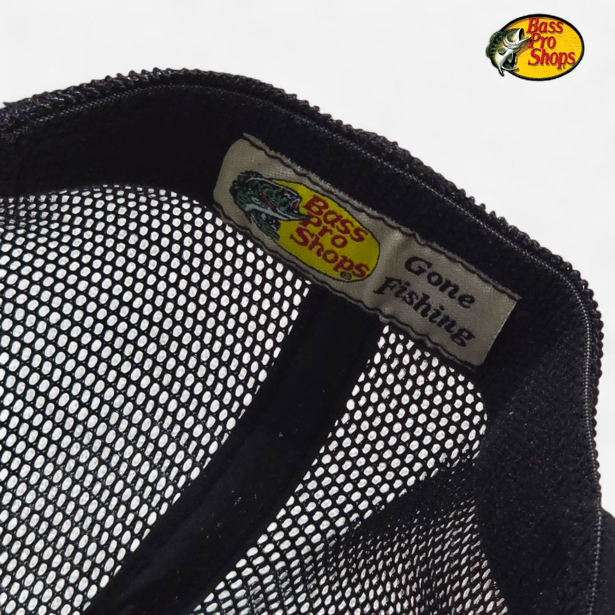 Gorra Trucker Snapback BASS PRO SHOPS Negro Talla unica Hombre Snapback 62485