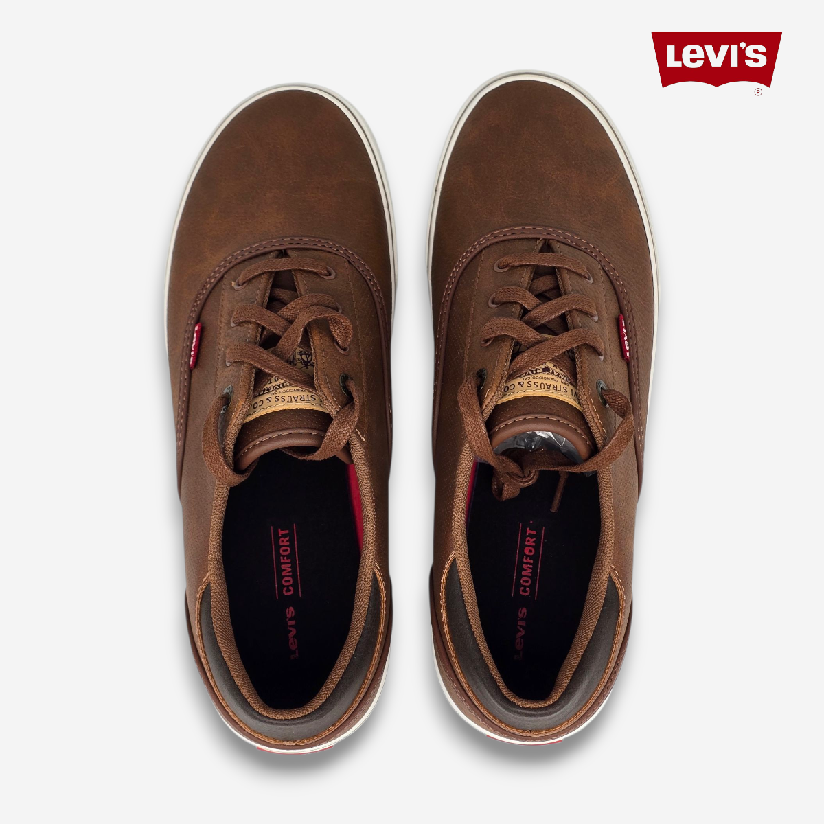 Tenis Caballero LEVIS Café Casual 28.5 Hombre 500-10732