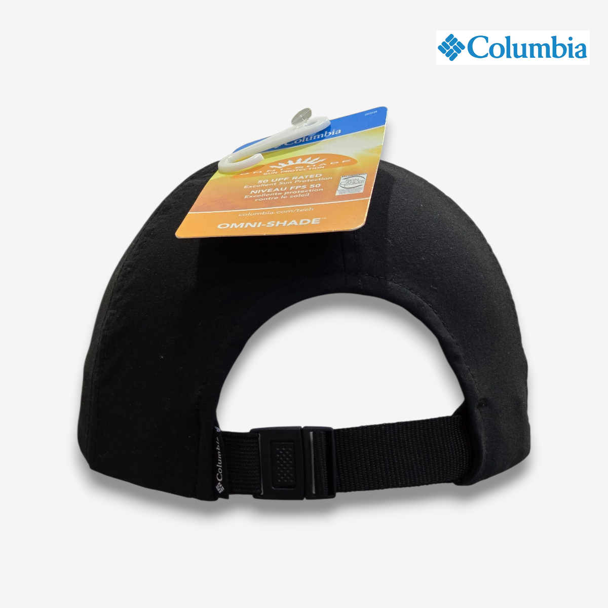 Gorra Deportiva COLUMBIA Negra Talla Unica Hombre Snapback Casual Unisex XU4506-010