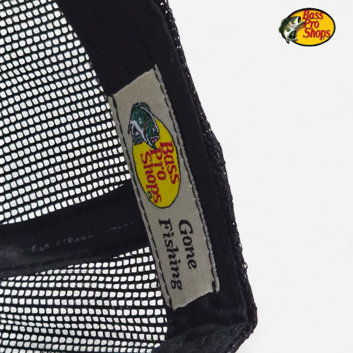 Gorra Trucker Snapback BASS PRO SHOPS Negro Talla unica Hombre Snapback 8351