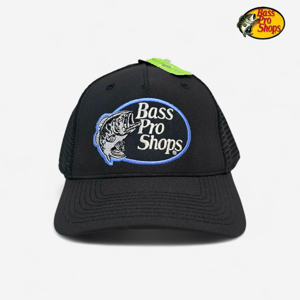 Gorra Trucker Snapback BASS PRO SHOPS Negro Talla unica Hombre Snapback 2549
