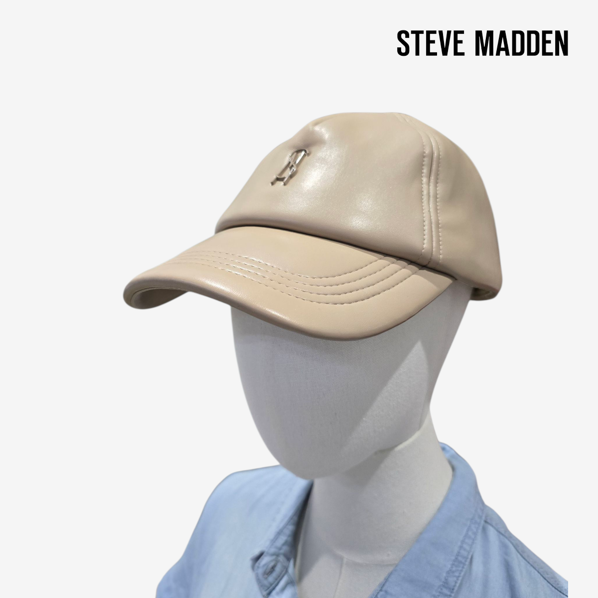 Gorra Casual STEVE MADDEN SM Beige Talla unica Mujer SMA-3252