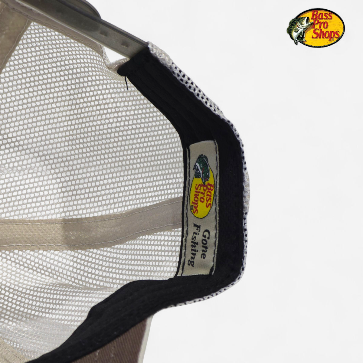 Gorra Trucker Snapback BASS PRO SHOPS Beige Talla unica Hombre Snapback 0618