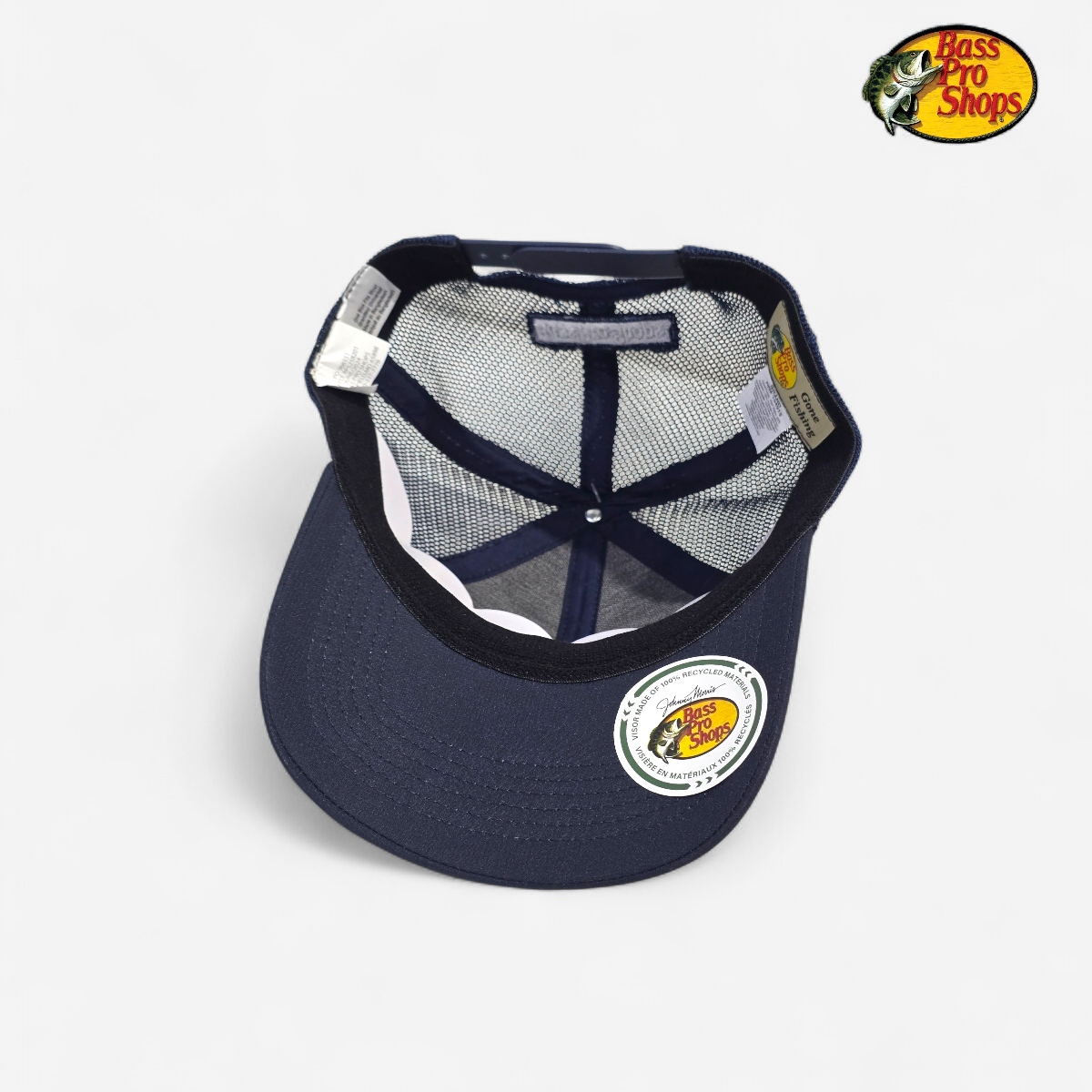 Gorra Trucker Snapback BASS PRO SHOPS Azul Marino Talla unica Hombre Snapback 62485