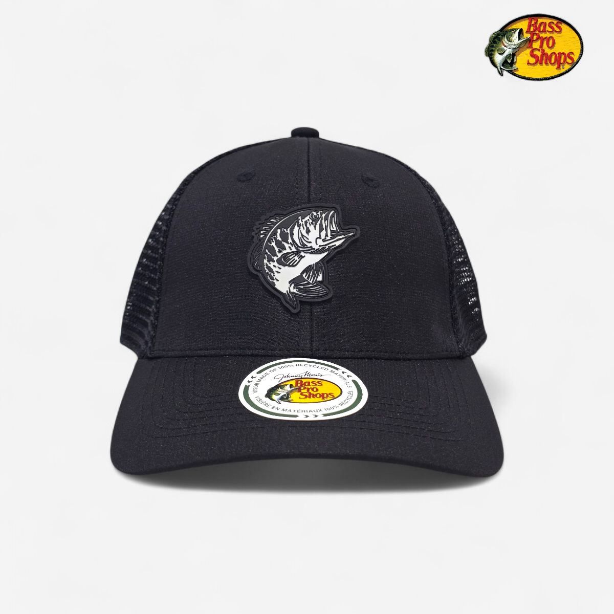 Gorra Trucker Snapback BASS PRO SHOPS Negro Talla unica Hombre Snapback 62485