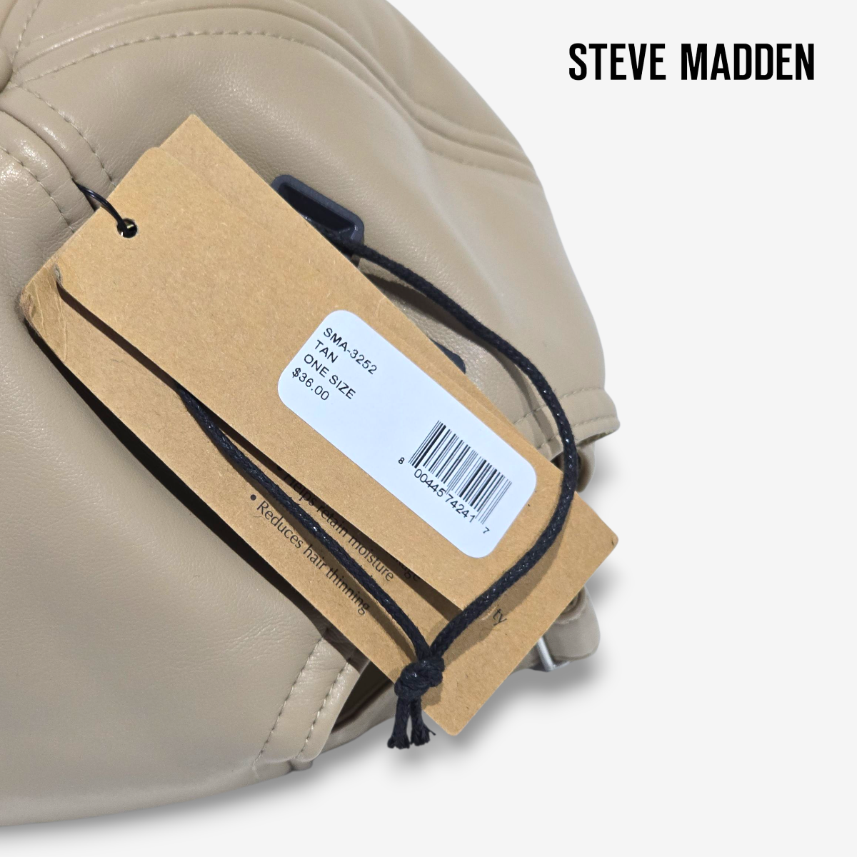 Gorra Casual STEVE MADDEN SM Beige Talla unica Mujer SMA-3252