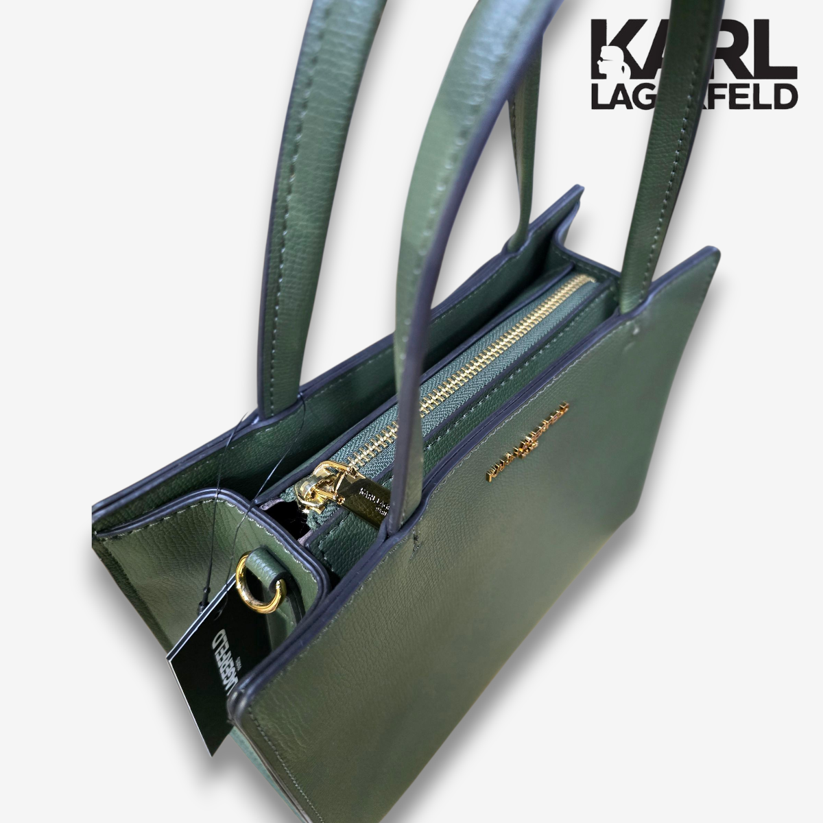 Bolsa de mano Cross body Karl Lagerfeld Verde