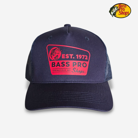 Gorra Trucker Snapback BASS PRO SHOPS Azul Marino Talla unica Hombre Snapback 8351