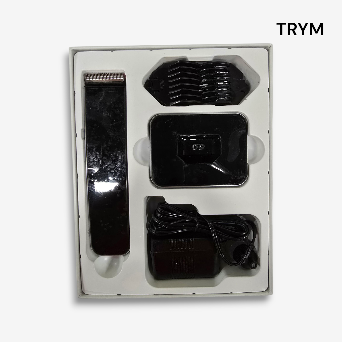 Rasuradura Recargable para cabello TRYM II Negro Accesorios Unica Hombre