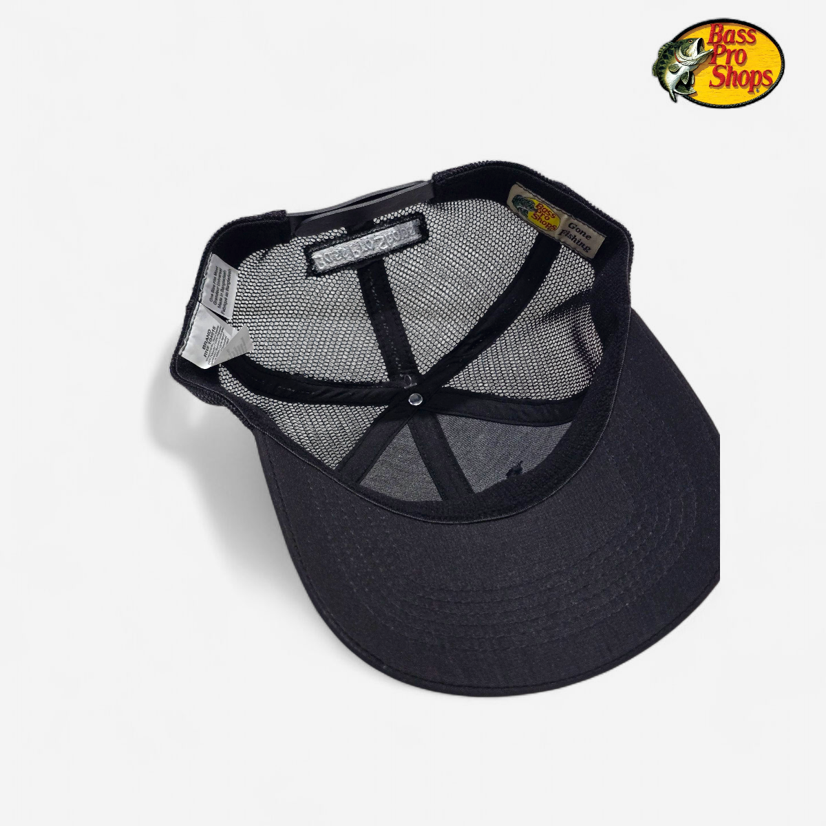 Gorra Trucker Snapback BASS PRO SHOPS Negro Talla unica Hombre Snapback 62485