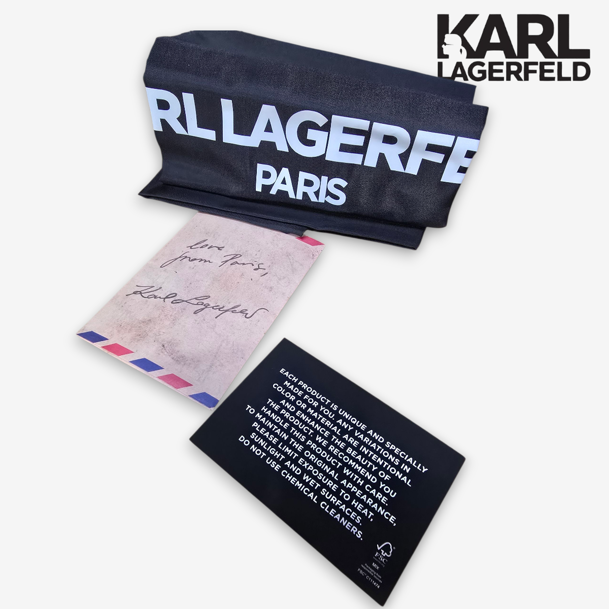 Bolsa de mano Cross body Karl Lagerfeld Verde