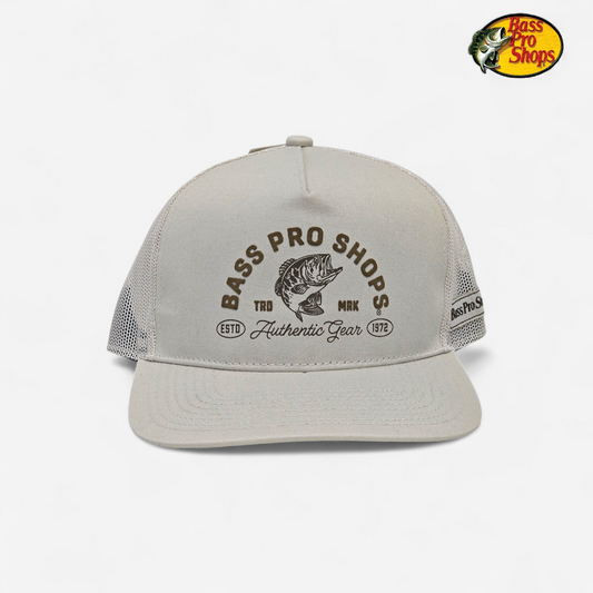 Gorra Trucker Snapback BASS PRO SHOPS Beige Talla unica Hombre Snapback 0618